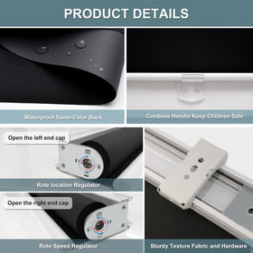 AOSKY packaging contents include installation screws and brackets for quick setup