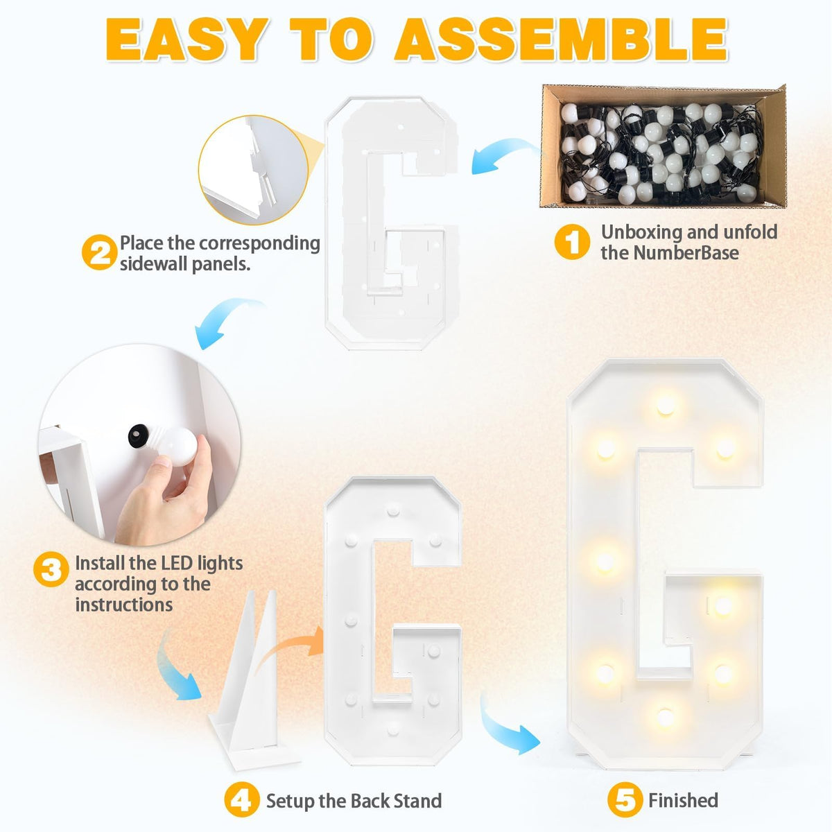 Aotiooy cord-free, battery-powered setup for versatile placement.