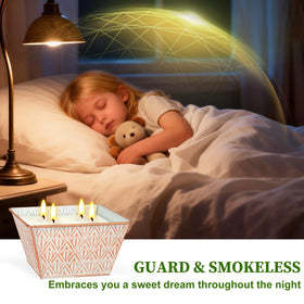 AOTOIE outdoor citronella candle set offers versatile use from patios to camping