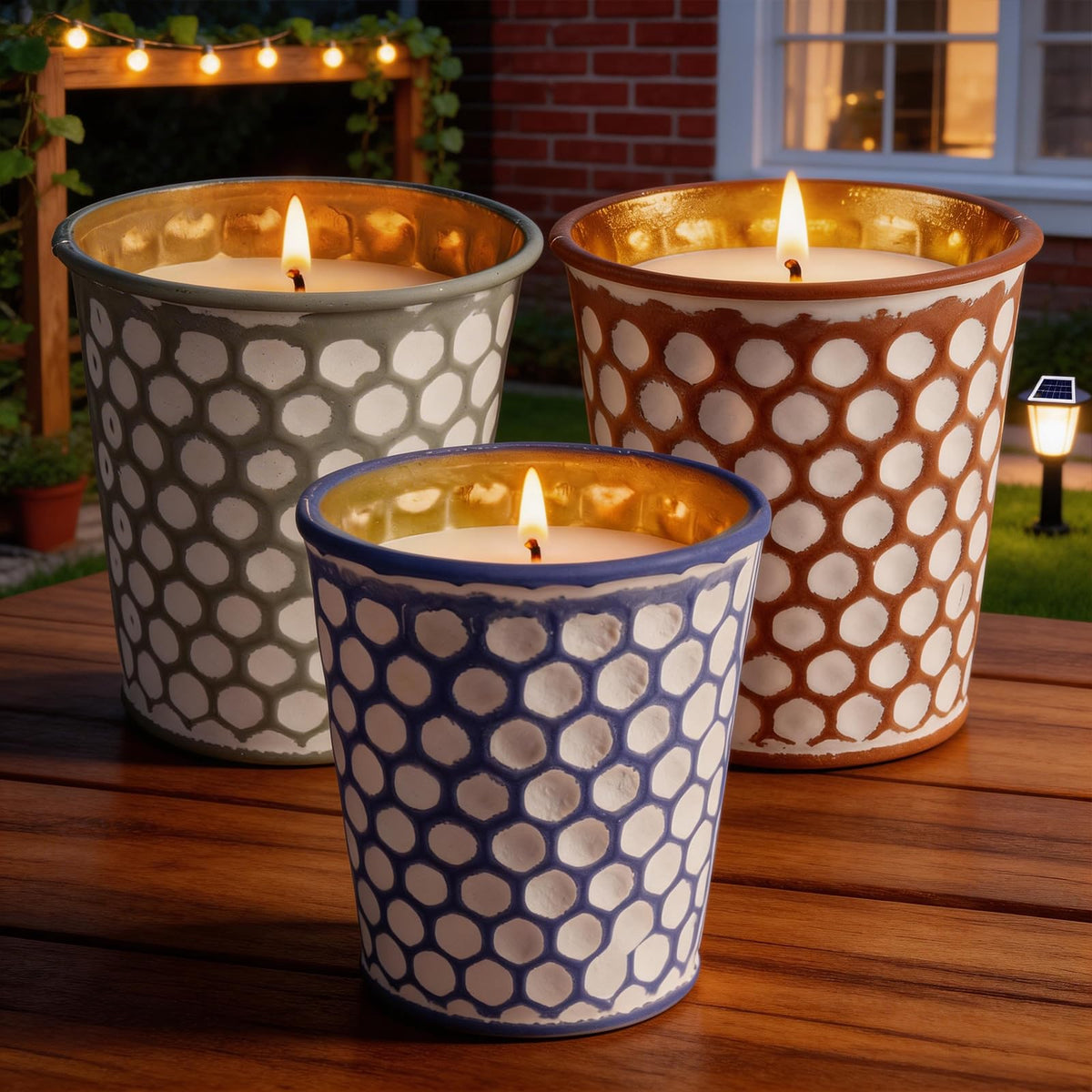 AOTOIE reusable jar after burning for planters or storage