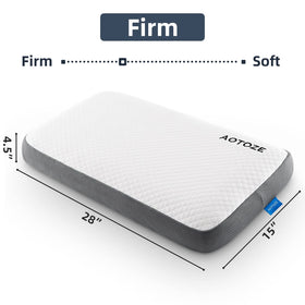 AOTOZE breathable-pillow-ventilation side view demonstrates airflow for dry nights
