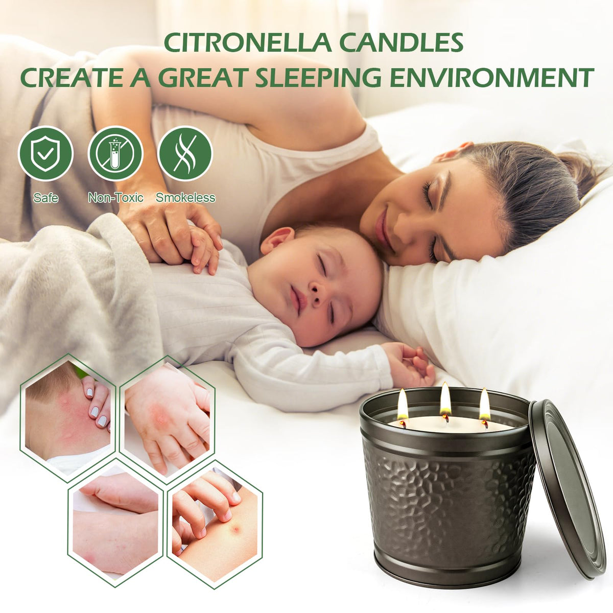 Aottom reusable jar candle doubles as decor and storage after use.