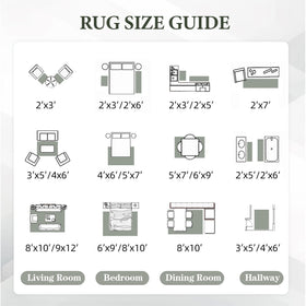 Aoyaomi 6x9 rug suits bedrooms and nurseries with cozy warmth.