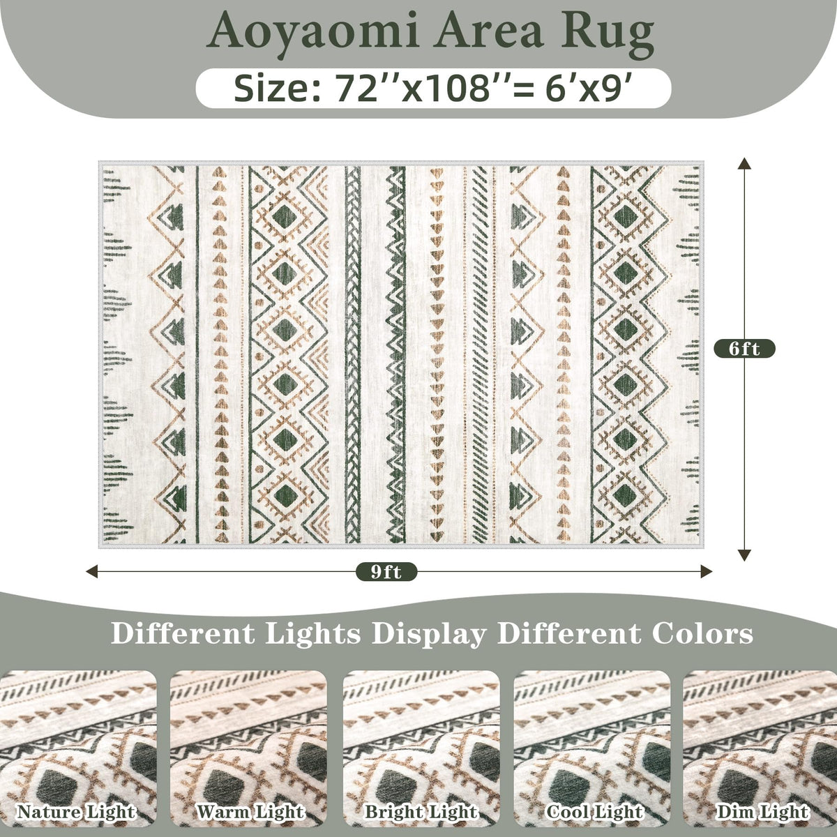 Aoyaomi indoor floor carpet for home office brings inviting texture.