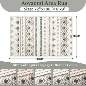 Aoyaomi indoor floor carpet for home office brings inviting texture.