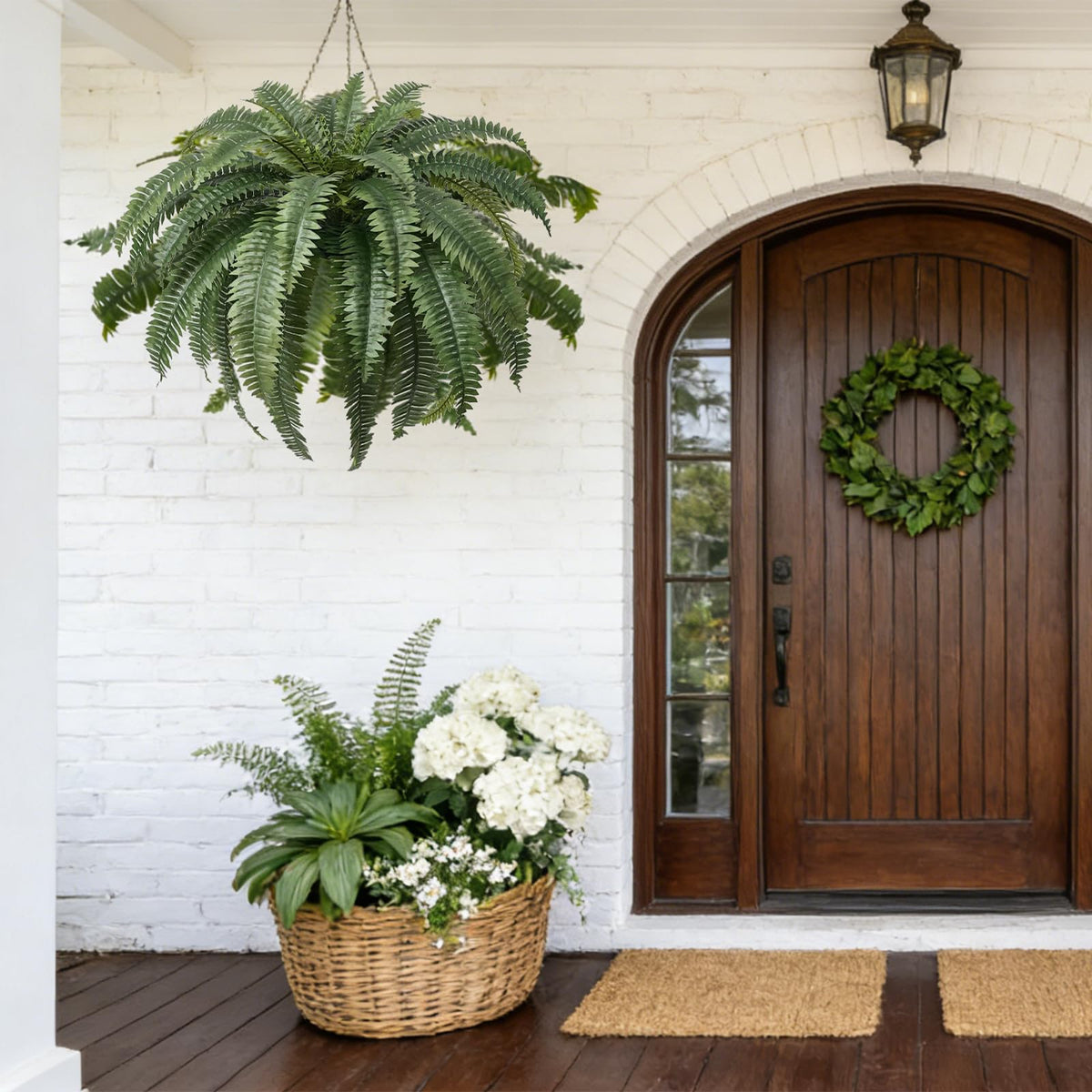 Apeair Boston fern zero maintenance design saves time on upkeep.