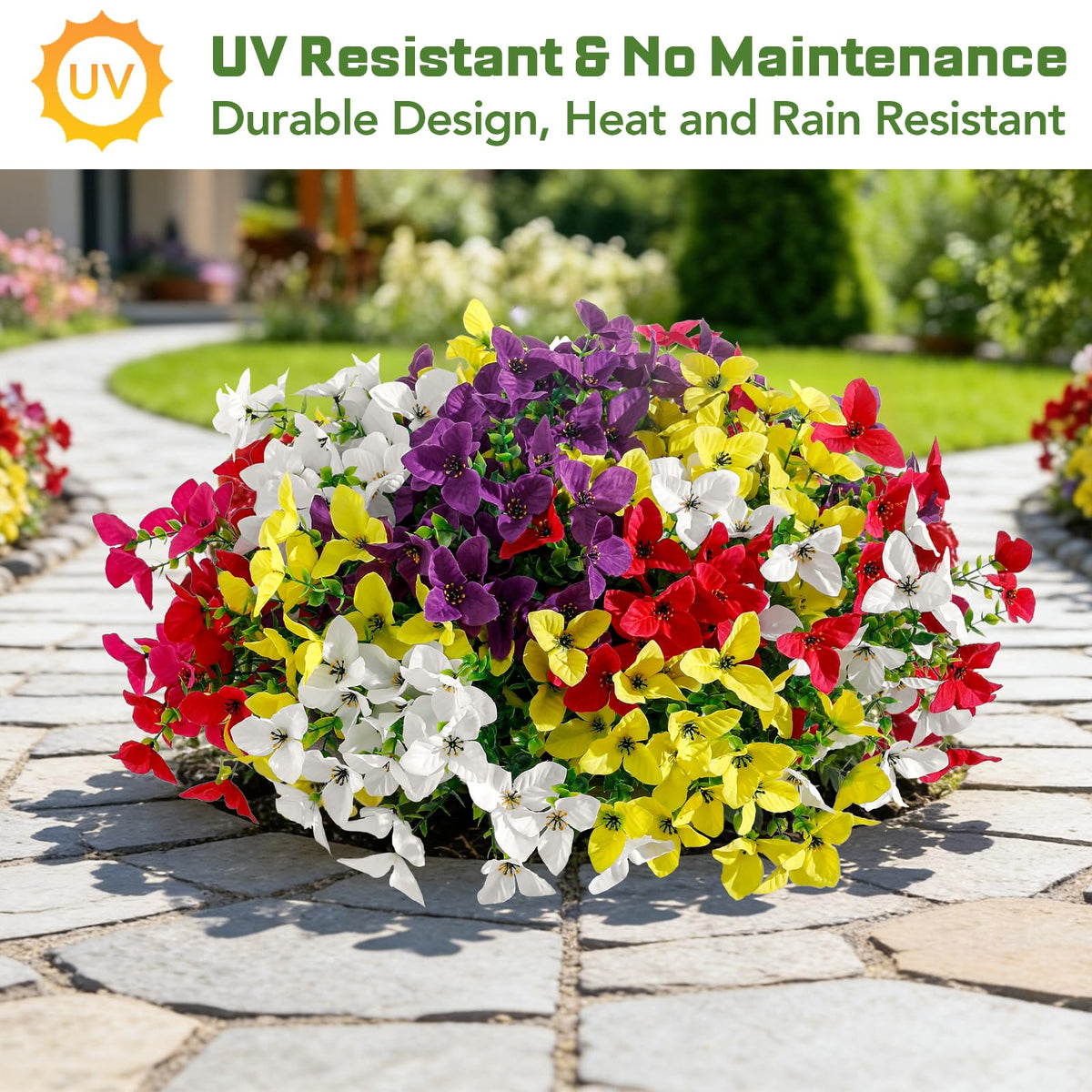 Apeair wired stems enable easy reshaping of flower bunches