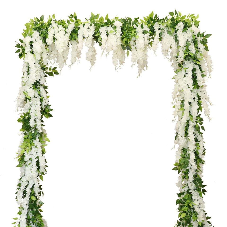Apeair Wisteria garland 2pcs pack showing 14.4ft total length for versatile decor
