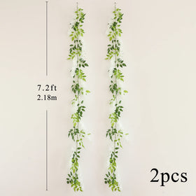 Apeair Wisteria garland silk flowers for durable, reusable decoration