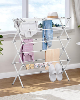 APEXCHASER drying rack with ample space for full-size laundry
