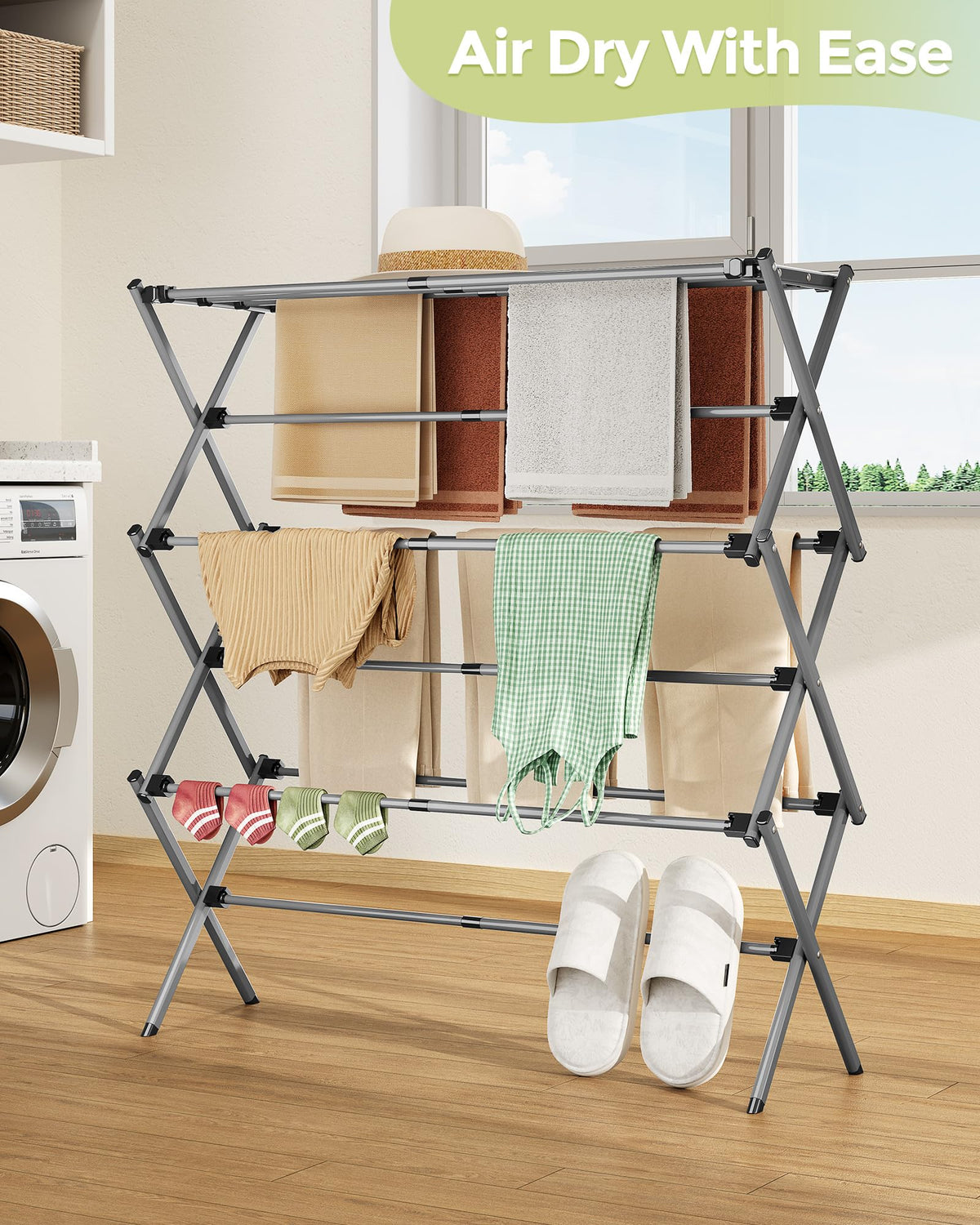APEXCHASER folds flat for storage.