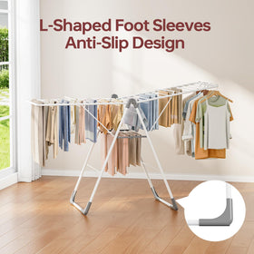 APEXCHASER L-foot design adds stability on multiple surfaces.