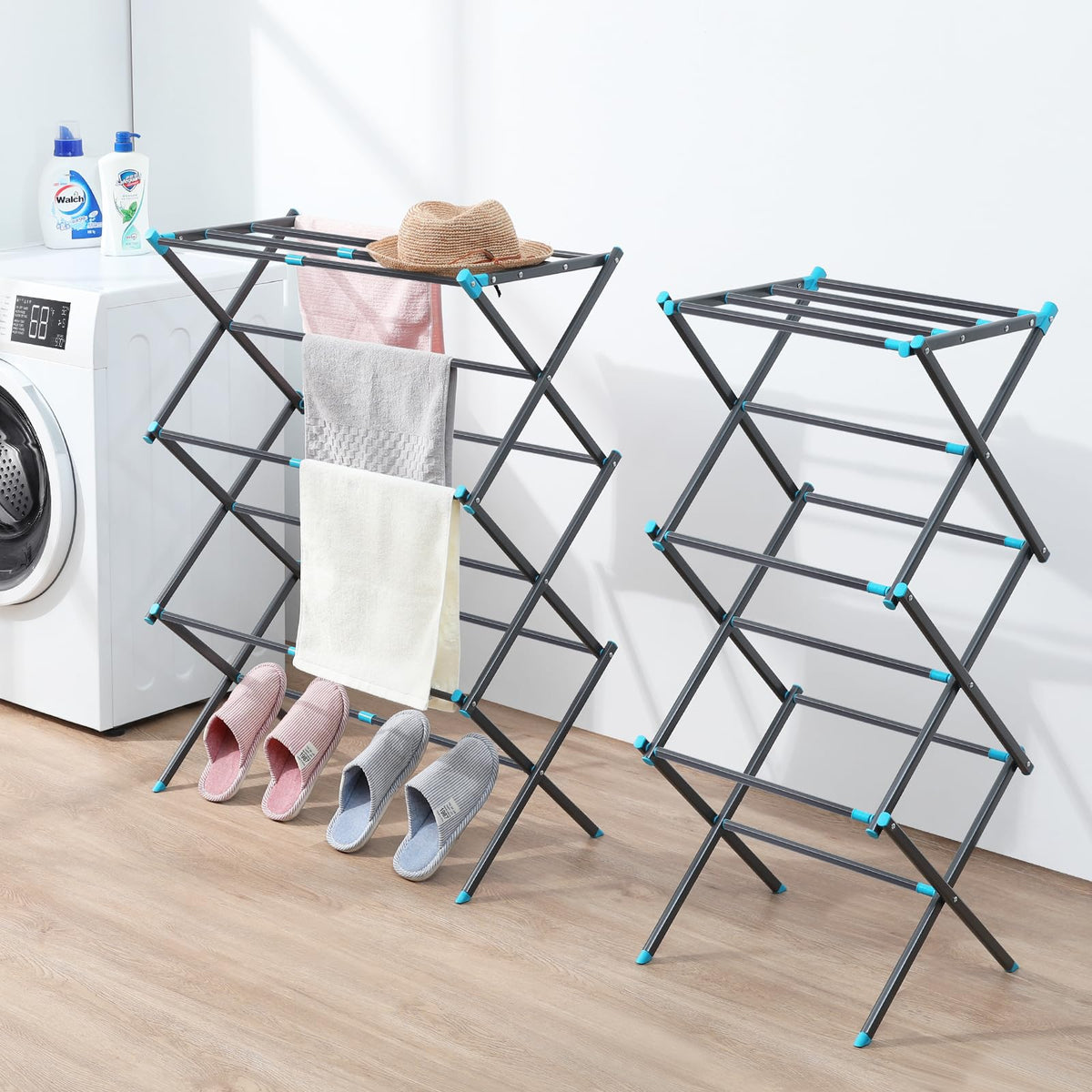 ApexChaser air drying saves energy and treats fabrics gently