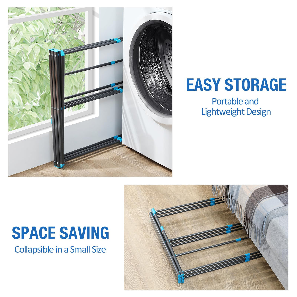 ApexChaser expandable drying rods create more space for towels