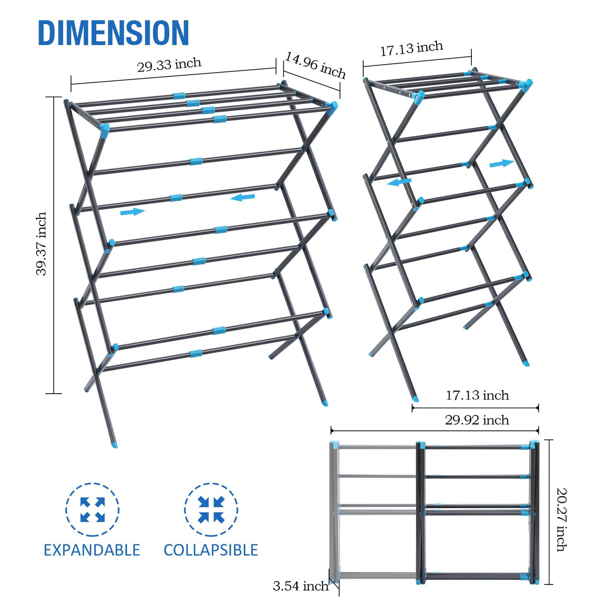 ApexChaser foldable design stores compactly when not in use