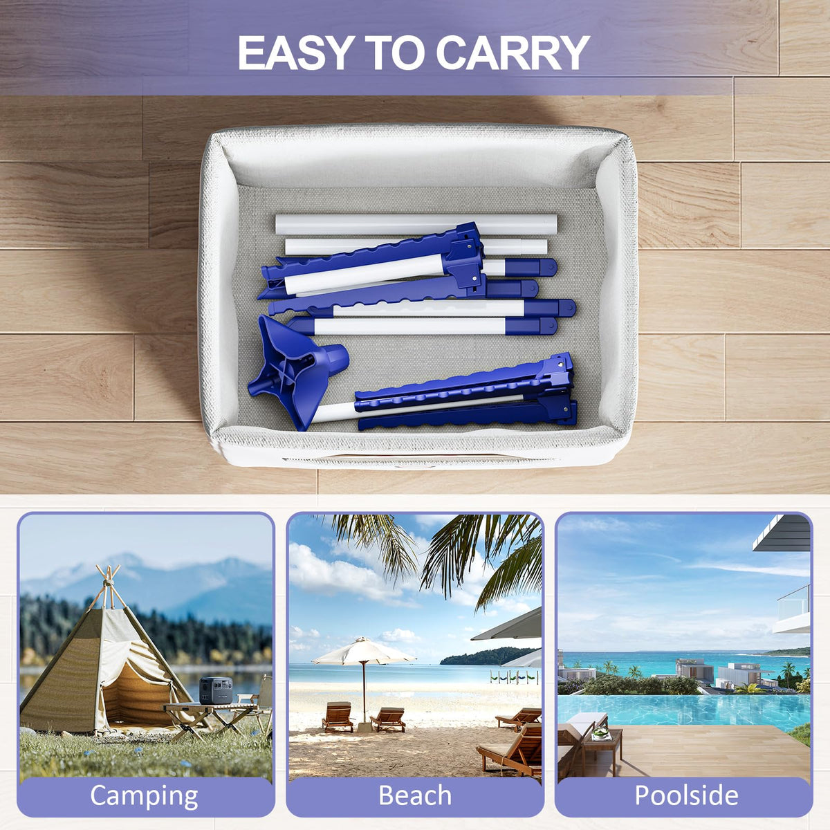 APEXCHASER folds compactly for storage when not in use.