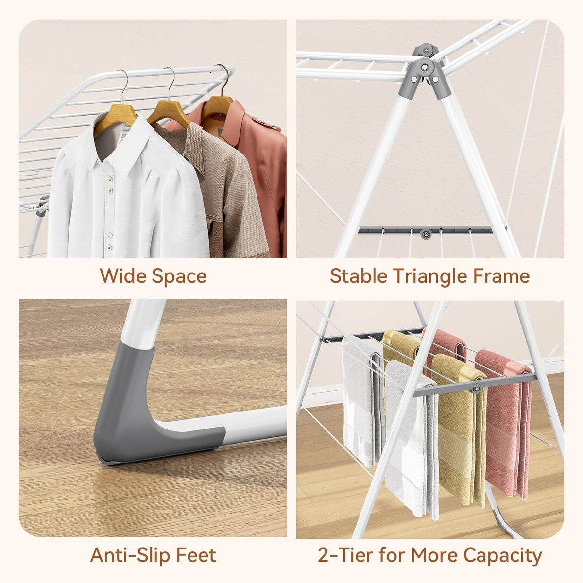 APEXCHASER foldable design folds compactly for easy storage.