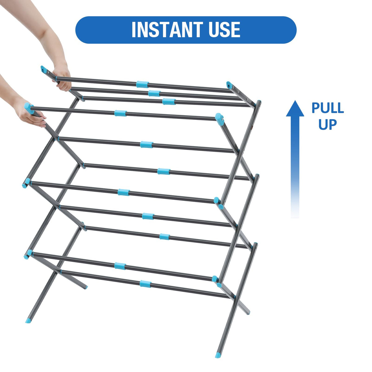 ApexChaser non-skid feet protect floors during drying