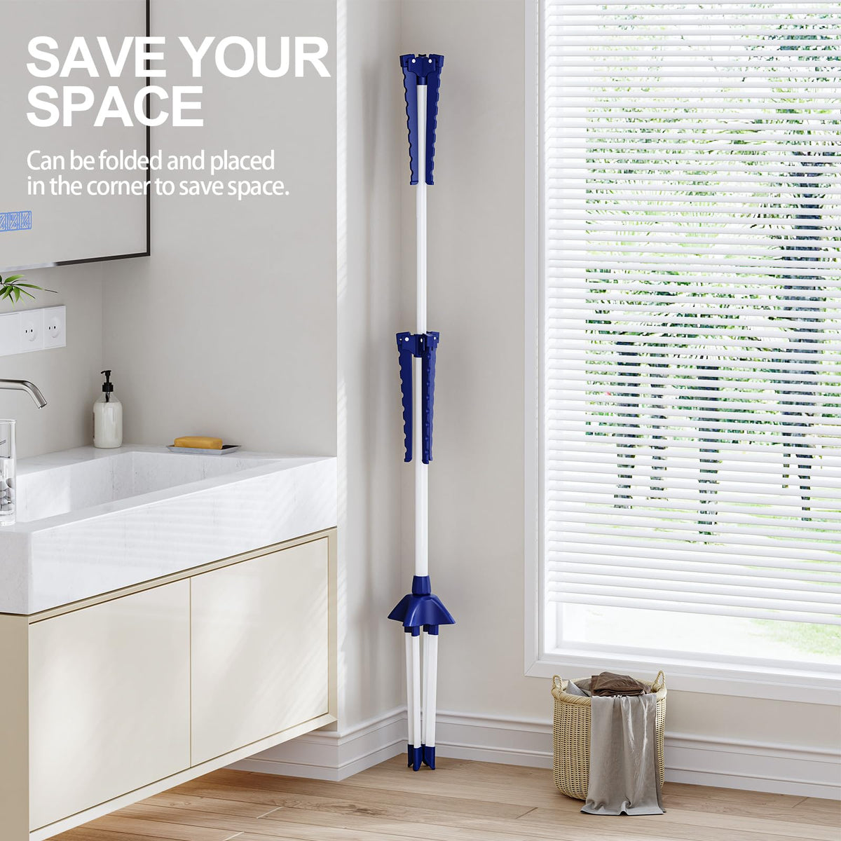 APEXCHASER two-tier layout fits long items like jeans or dresses.