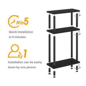 Versatile Apicizon end table for living room, bedroom, or office.