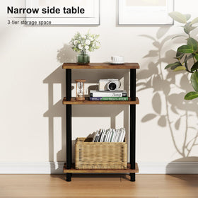 Apicizon top-tier holds lamp and drinks for easy access.