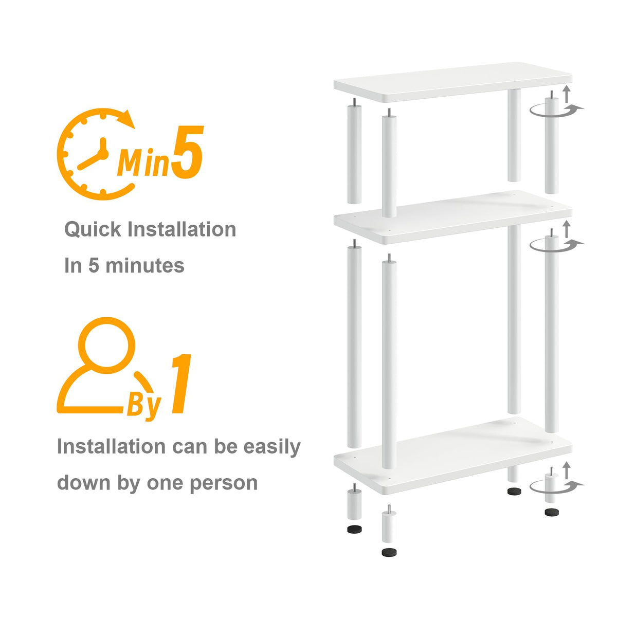 Apicizon versatile table for living room, bedroom, or kitchen.