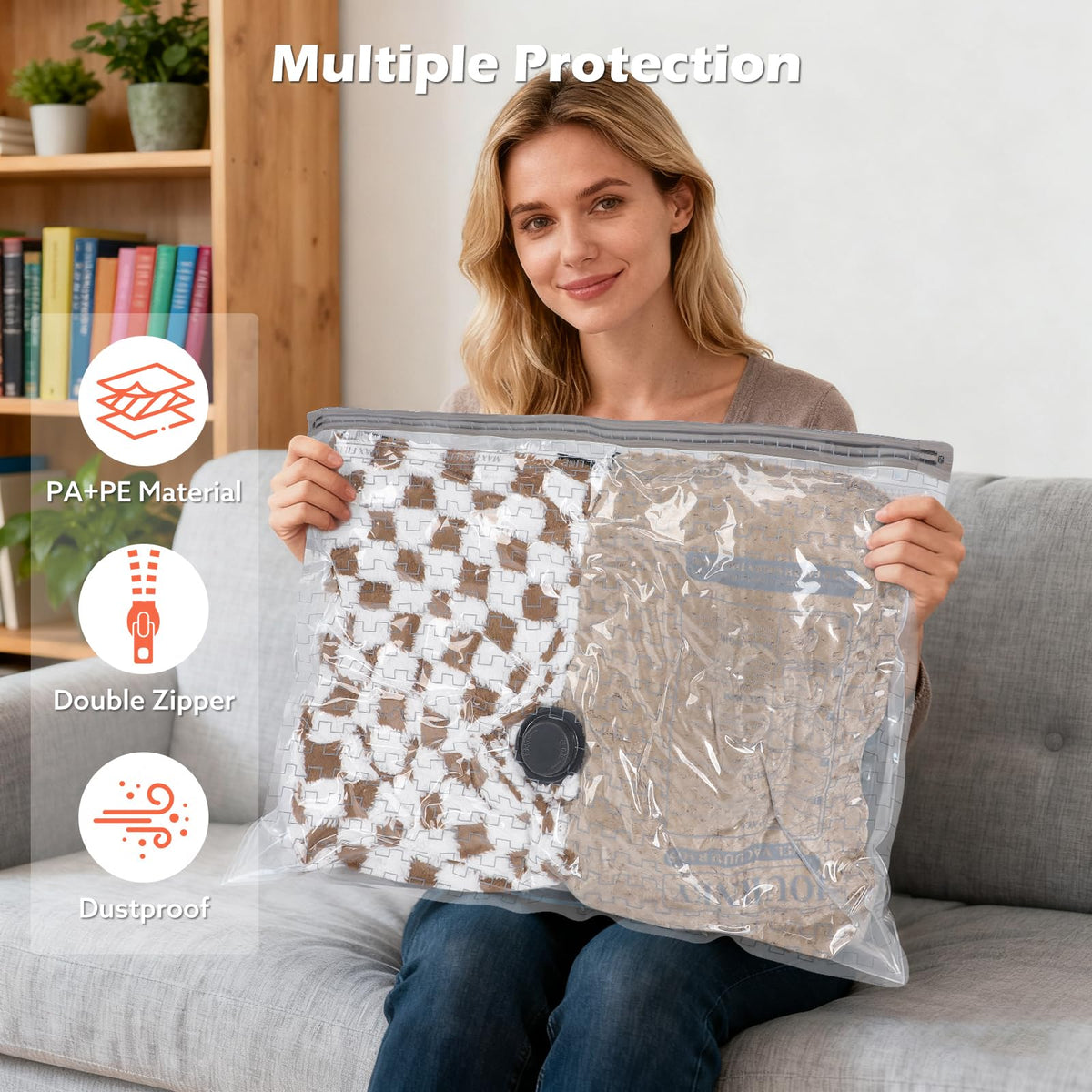 Apoaa bags with clothes inside illustrate organized, space-efficient packing.