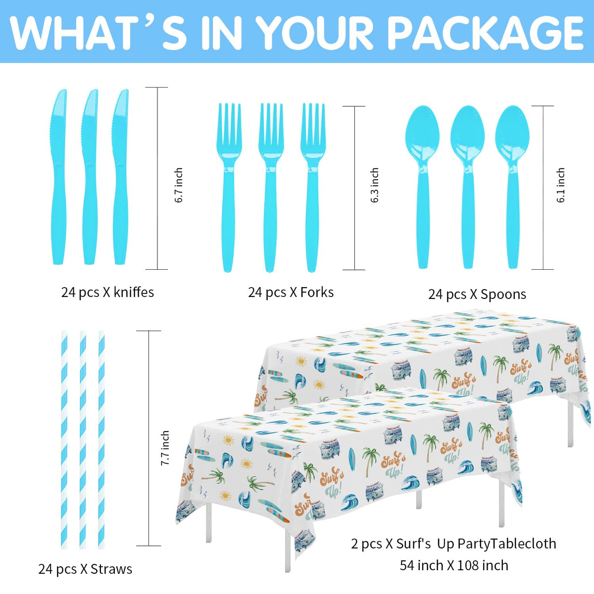 APOWBLS Surf's Up napkins handy for quick cleanups at a sunny beach celebration
