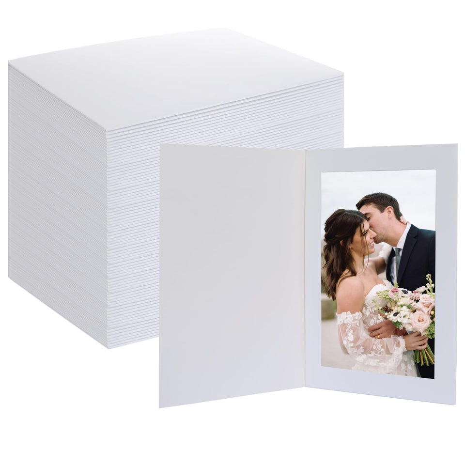 Apprabbr 100-pack frame cards with 4x6 inserts for memories