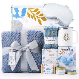 APRBOX luxury soft throw blanket provides warm comfort for recovery.