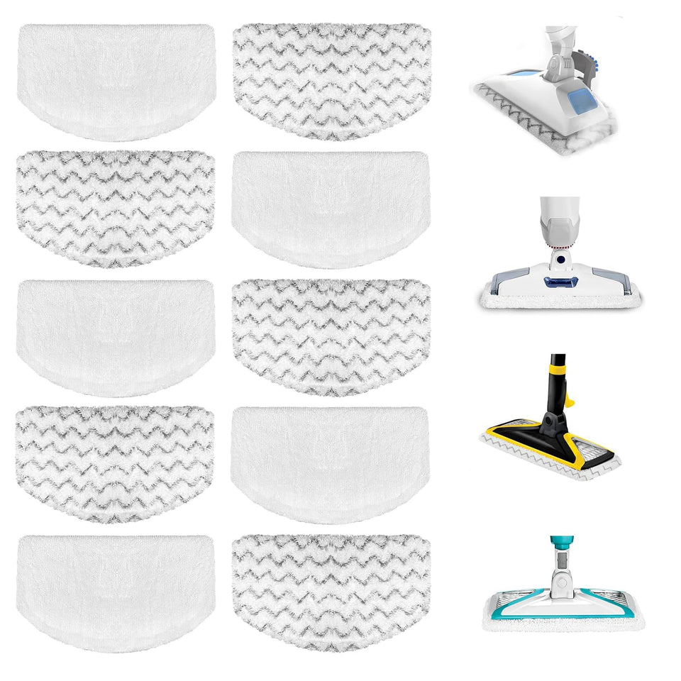 APRIL-FLOWER steam mop pads with soft microfiber for gentle, efficient daily cleaning.