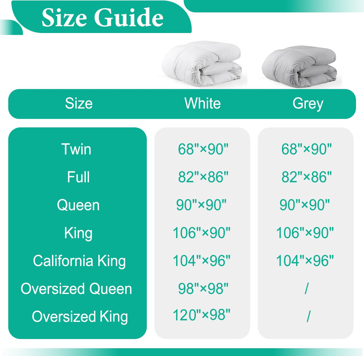 APSMILE all-season comforter in a bedroom setting for versatile warmth