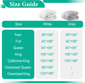 APSMILE all-season comforter in a bedroom setting for versatile warmth