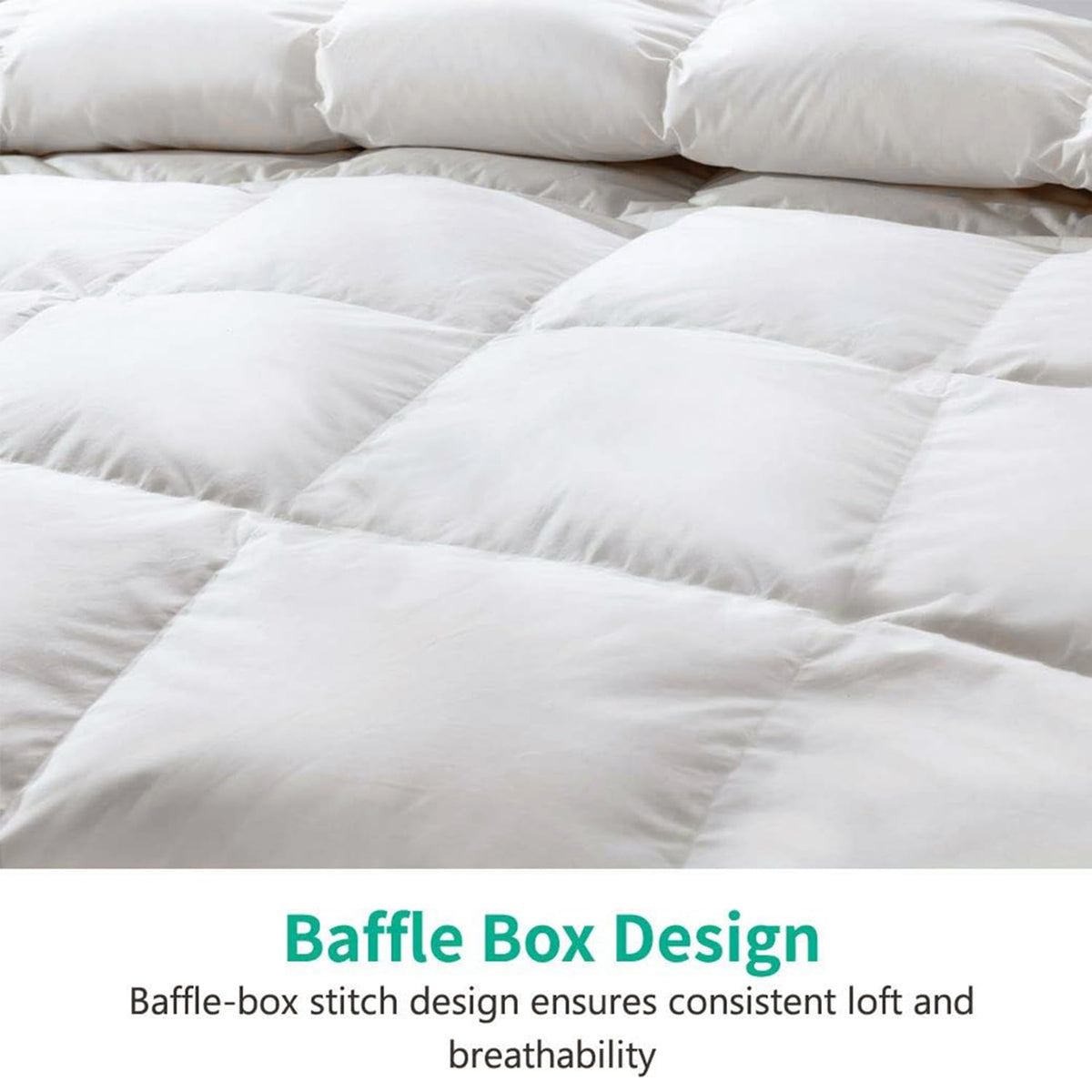 APSMILE Corner tabs image, easy duvet cover attachment for secure layering.