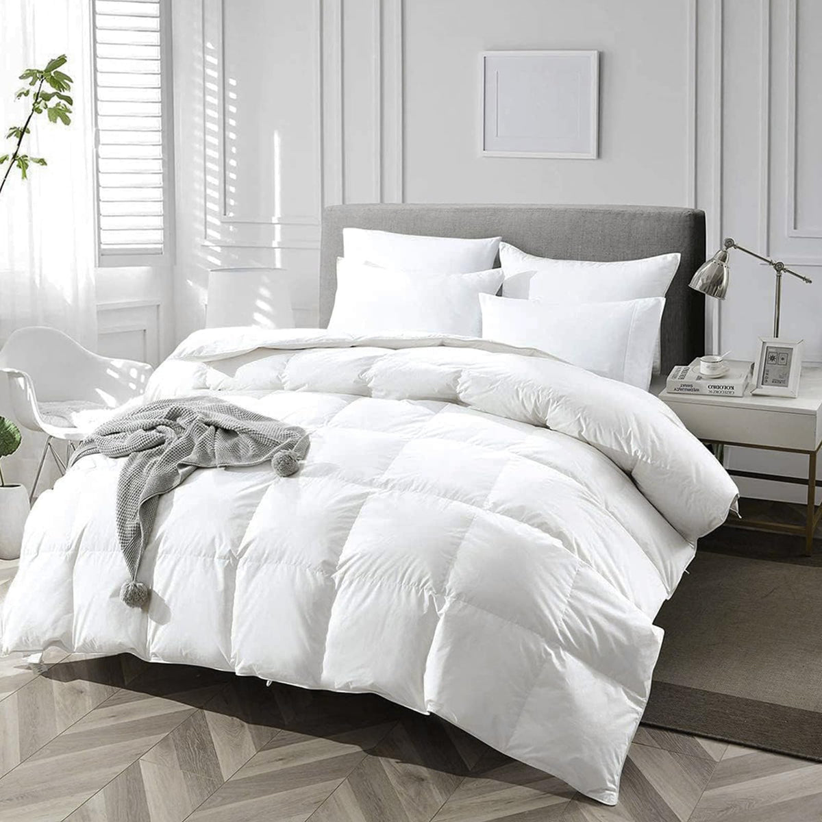 APSMILE organic cotton cover closeup highlighting breathable, skin-friendly softness for comfort
