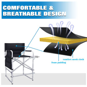 AQNIEGEP chair's steel frame delivers durable, reliable support