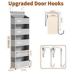 AQOOA Includes accessories for easy setup and stable hanging.