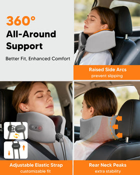 graphene zoned heating levels on arboleaf pillow for customizable warmth