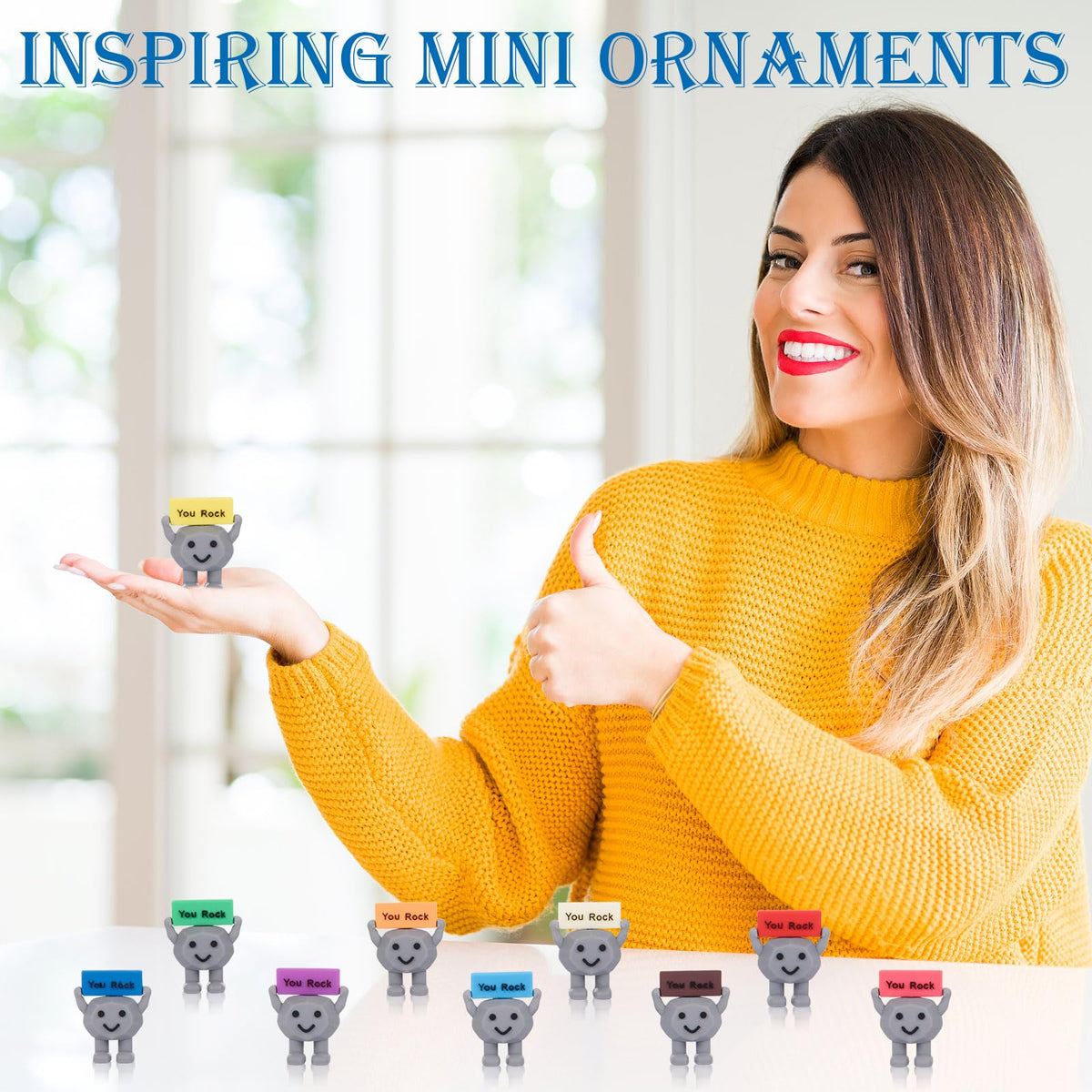 ARCHCRTC You Rock mini figurine for office decoration and mood