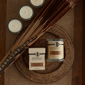 Archipelago Botanicals hand-poured candle showcases premium wax for a smooth, even burn