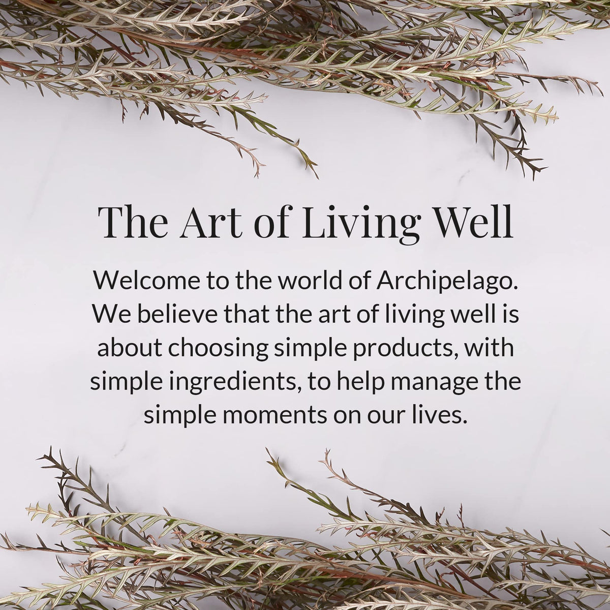 Archipelago Botanicals Bergamot Tobacco features a lead-free wick for safe, clean burning