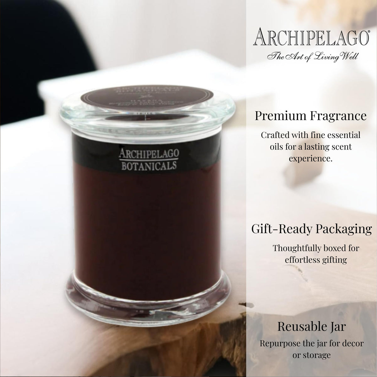 Archipelago Havana ylang-ylang-jar delivers balanced floral mood in any space