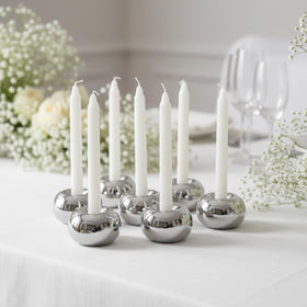 Ardax compact doughnut candlestick holder, space-saving design for small surfaces.