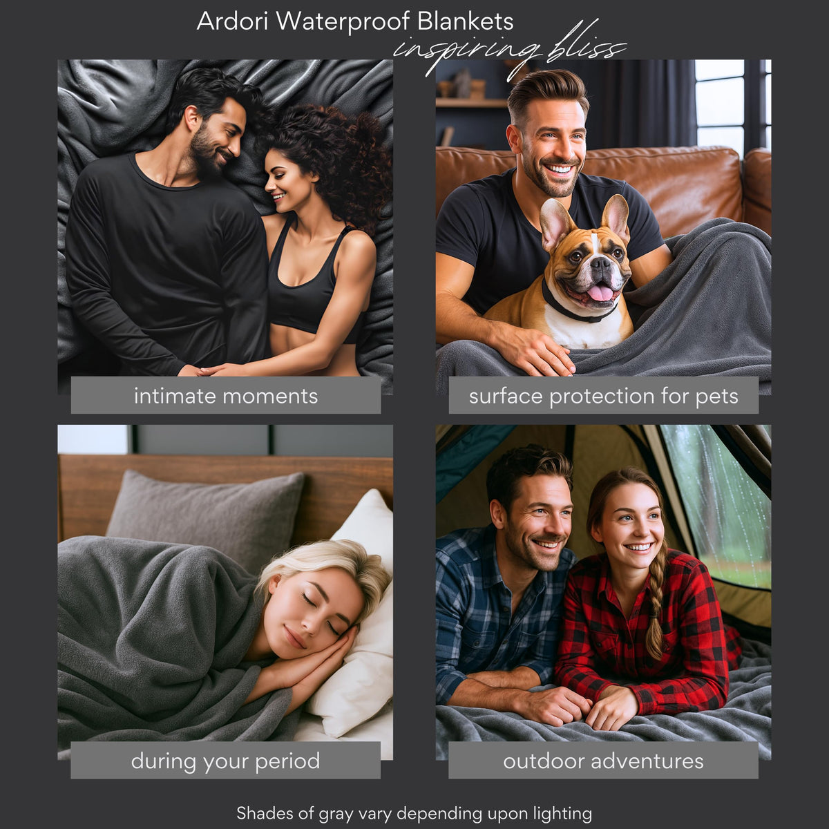 ARDORI king-size blanket fits beds up to 82x82 inches for full coverage.