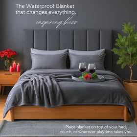 ARDORI soft fleece side absorbs moisture for cozy comfort on chilly nights.