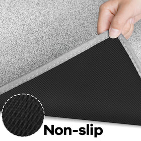 AREDO low-pile design glides under doors and furniture smoothly.