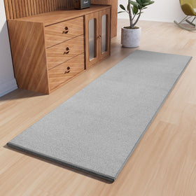 AREDO Runner Rug with non-slip backing keeps floors stable in busy hallways.