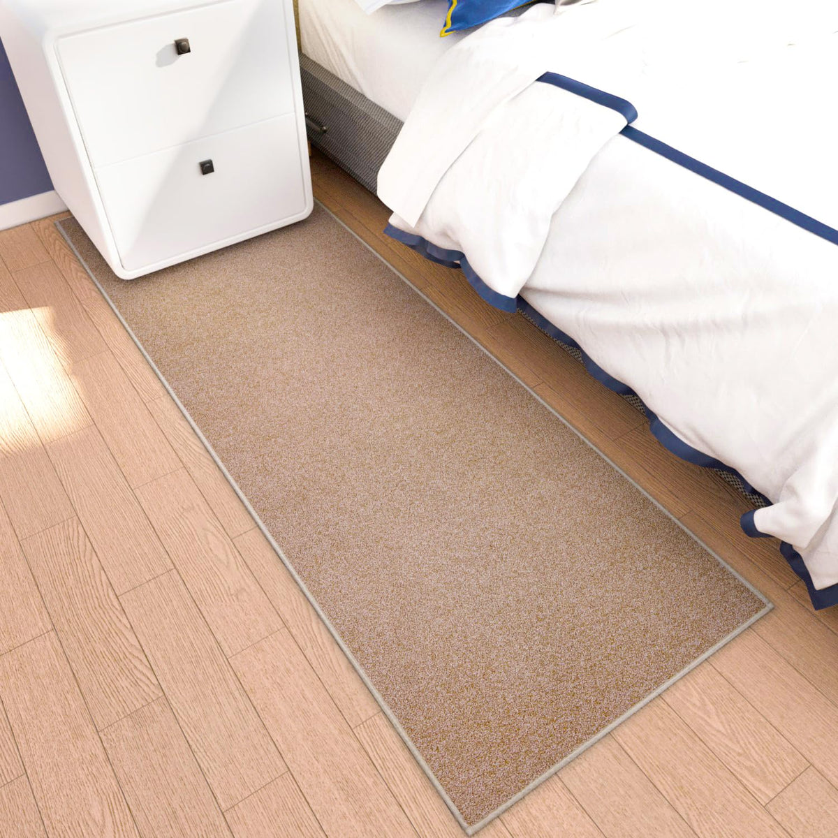 AREDO kitchen-laundry rug provides comfortable underfoot during chores.