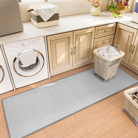 AREDO washable rug offers easy cleanup after everyday use.