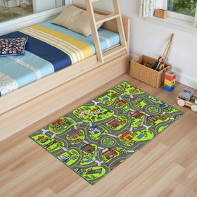 Arenarug upgrade ultra non-slip backing keeps playtime secure on various floor surfaces.